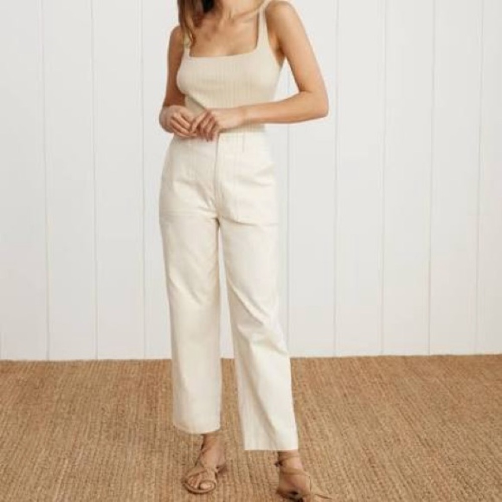 Jenni Kayne Ranger Trouser in Cream